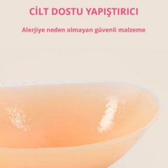 SİLİKON  STRAPLEZ YAPIŞKANLI GÖRÜNMEZ SÜTYEN
