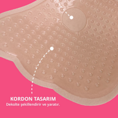 ASKISIZ STRAPLEZ MEME DİKLEŞTİRİCİ YAPIŞKAN SÜTYEN