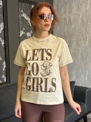 YAKASI ZIMBALI LETS GO GİRL TSHİRT