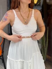 DENİZ KABUKLU TRİKO CROP