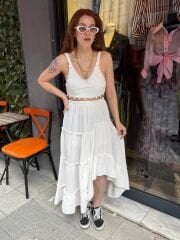 DENİZ KABUKLU TRİKO CROP