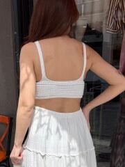 DENİZ KABUKLU TRİKO CROP