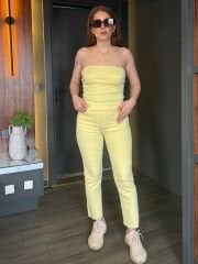 PAÇASI KESİK BOYFİT JEAN