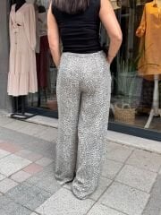 BELİ LASTİKLİ SATEN PANTOLON
