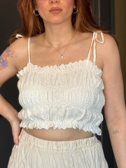 GİPELİ ASKILI CROP