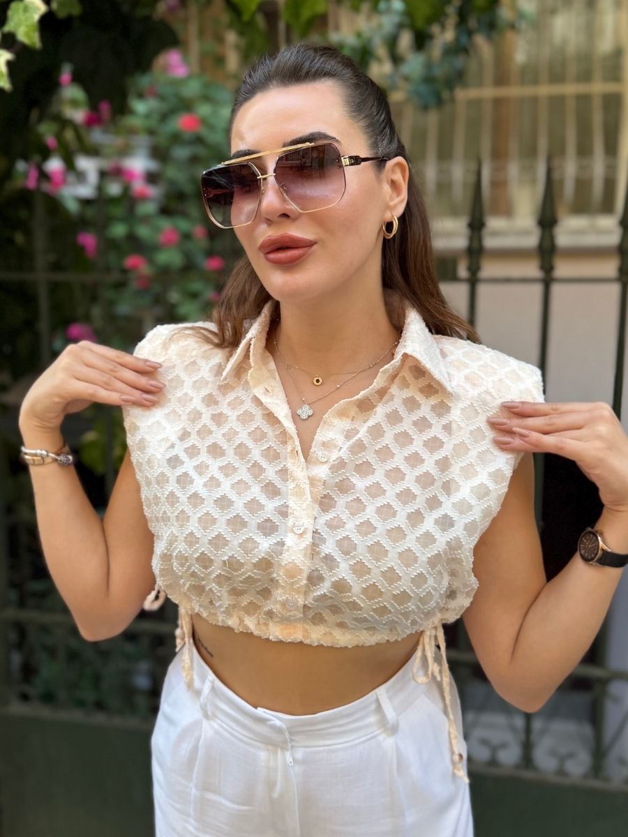 VATKALI CROP BLUZ
