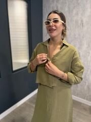 GÖMLEKLİ ELBİSE