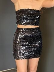 DAMLA PUL PAYET STRAPLEZ CROP