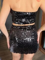 DAMLA PUL PAYET STRAPLEZ CROP