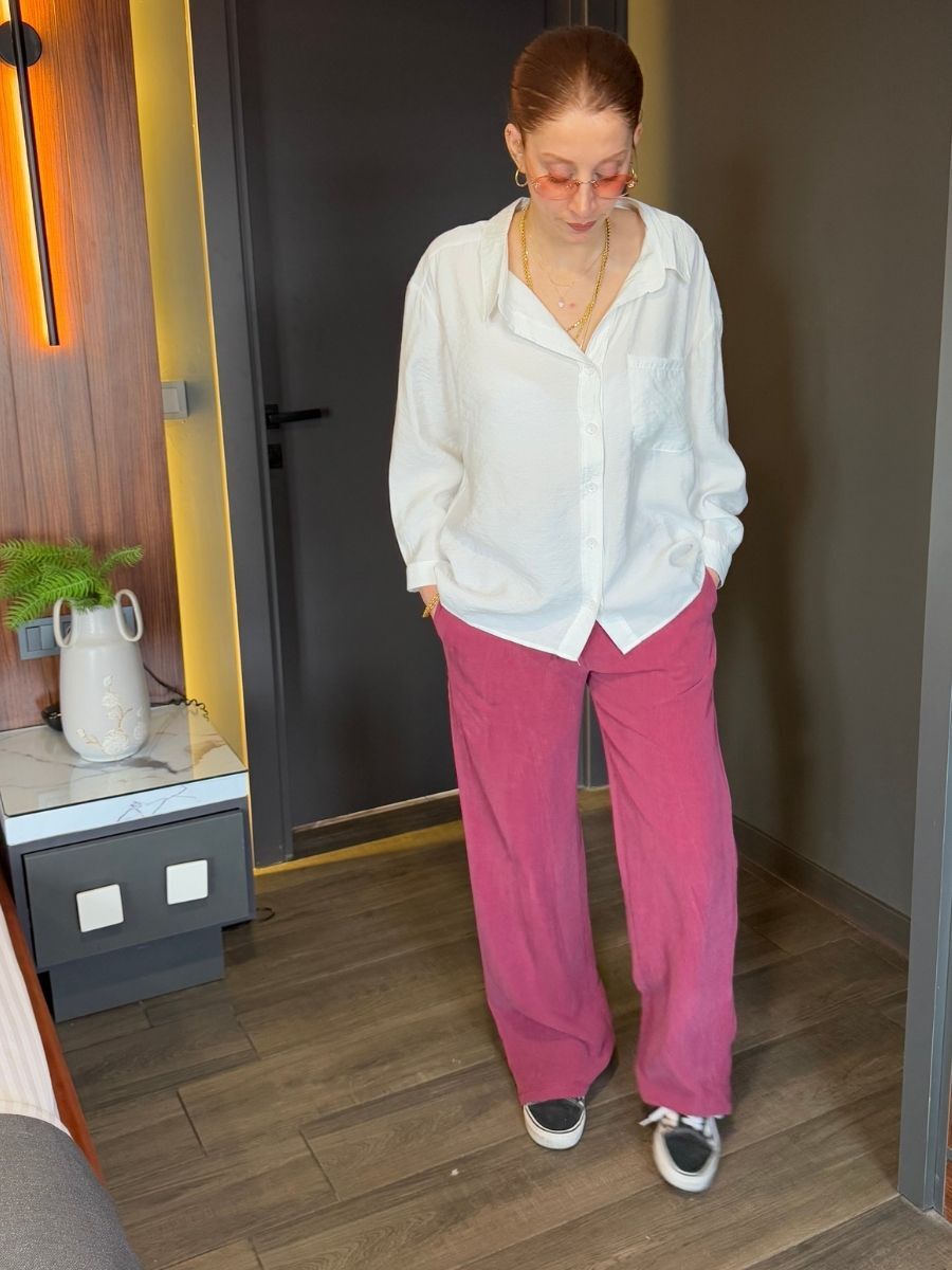 BELİ İNCE LASTİKLİ MODAL KUMAŞ EŞOFMAN PANTOLON
