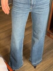 WİDE LEG MODEL JEAN MAVİ