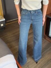 WİDE LEG MODEL JEAN MAVİ