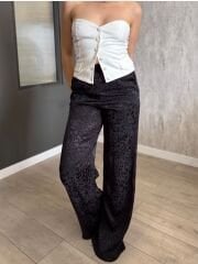 DESENLİ SATEN PANTOLON